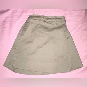 Khaki skort